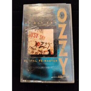 OZZY OSBOURNE JUST SAY OZZY Cassette Tape 1995 REISSUE REMASTERED Rare